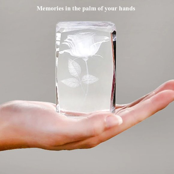 Personalized Laser Engraved Hologram Prism - Picture 3 of 7